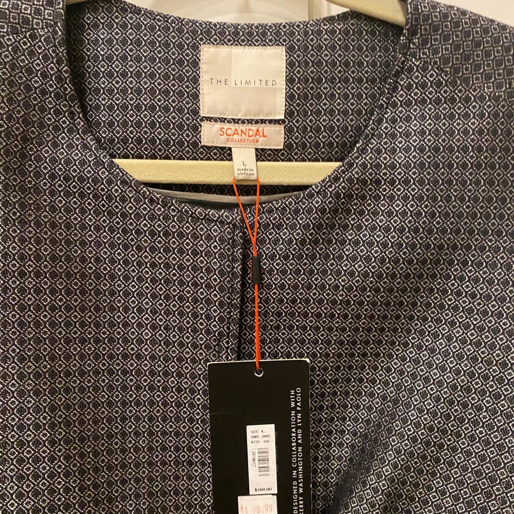 The Limited Black and Gray Blazer - Picture 2 of 4
